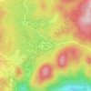 Топографическая карта Mirno območje: Šijec, высота, рельеф