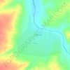 Топографическая карта Тассай, высота, рельеф
