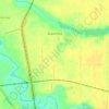 Топографическая карта Беднягина, высота, рельеф