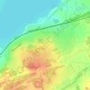 Топографическая карта Смолино, высота, рельеф