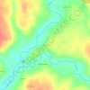Топографическая карта Тиманова Гора, высота, рельеф