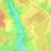 Топографическая карта Валуево, высота, рельеф
