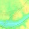 Топографическая карта Замишево, высота, рельеф
