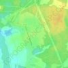Топографическая карта Анопино, высота, рельеф