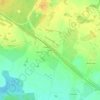 Топографическая карта Тенино, высота, рельеф