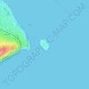 Топографическая карта Dalkey Island, высота, рельеф
