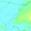 Топографическая карта Каменское, высота, рельеф