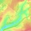 Топографическая карта Чад, высота, рельеф