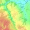 Топографическая карта Ширинье, высота, рельеф