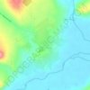 Топографическая карта Цаган-Ола, высота, рельеф