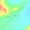 Топографическая карта Молодёжный, высота, рельеф