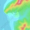 Топографическая карта Малмыж, высота, рельеф