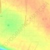 Топографическая карта Новый Белый Яр, высота, рельеф