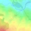 Топографическая карта Дмитриевское, высота, рельеф