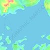 Топографическая карта Scapa Flow, высота, рельеф