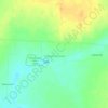Топографическая карта Красное Знамя, высота, рельеф