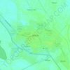 Топографическая карта Беруни, высота, рельеф