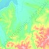 Топографическая карта Адникан, высота, рельеф