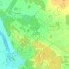Топографическая карта Воронино, высота, рельеф