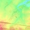 Топографическая карта Сенцово, высота, рельеф