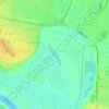 Топографическая карта озеро Турбеково, высота, рельеф