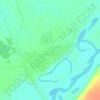 Топографическая карта Новокаменка, высота, рельеф