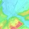 Топографическая карта Ourthe, высота, рельеф