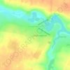 Топографическая карта Скобелевская, высота, рельеф