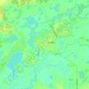 Топографическая карта Баево, высота, рельеф