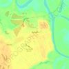 Топографическая карта Вагай, высота, рельеф