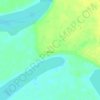 Топографическая карта Криуши, высота, рельеф