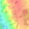 Топографическая карта Паустово, высота, рельеф