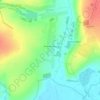 Топографическая карта Нижние Шаши, высота, рельеф