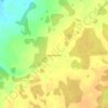 Топографическая карта Первомайский, высота, рельеф