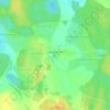 Топографическая карта Архангельское, высота, рельеф