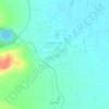 Топографическая карта Солнечное, высота, рельеф