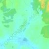 Топографическая карта Озерское, высота, рельеф
