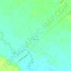 Топографическая карта Самара, высота, рельеф