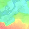 Топографическая карта Гвардейское, высота, рельеф
