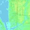 Топографическая карта South Sarasota, высота, рельеф