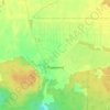 Топографическая карта Падерина, высота, рельеф