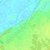 Топографическая карта Песчановка, высота, рельеф