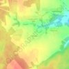 Топографическая карта Яковлево, высота, рельеф