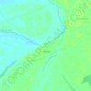 Топографическая карта Старая Бура, высота, рельеф