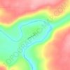Топографическая карта Беляки, высота, рельеф