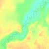 Топографическая карта Харъяга, высота, рельеф
