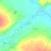 Топографическая карта Новое Погорелово, высота, рельеф