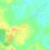 Топографическая карта Коробицыно, высота, рельеф