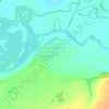 Топографическая карта Колмогоровское, высота, рельеф