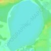 Топографическая карта озеро Сундукуль, высота, рельеф